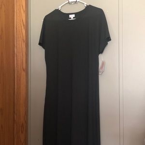 LuLaRoe Black Ribbed Maria